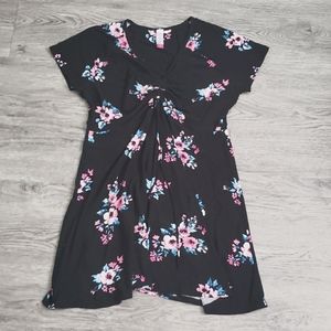 Black Floral Sundress